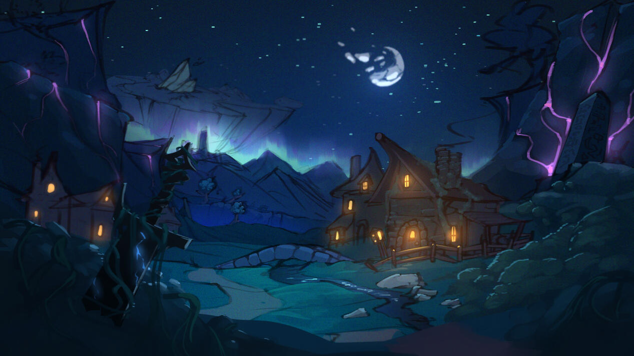 hollow moon